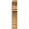 Ekena Millwork Merced Slat Rough Sawn Outlooker, Western Red Cedar, 8"W x 26"D x 38"H OUT08X26X38MRC06RWR - alternate 2